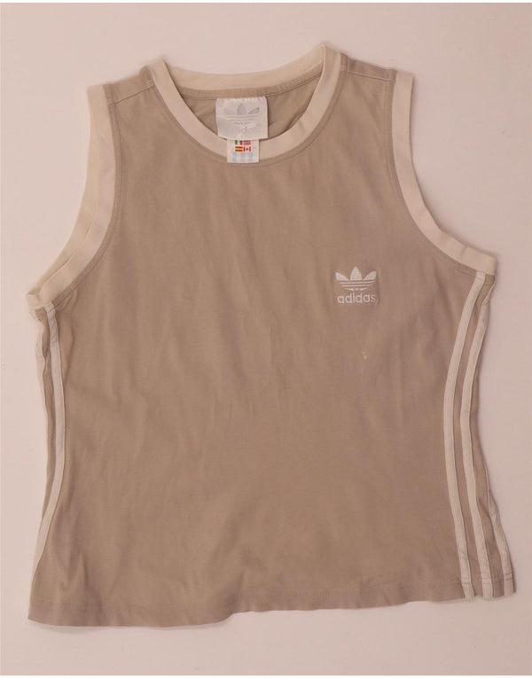 Γυναικείο φανελάκι ADIDAS Crop UK 14 Large Grey