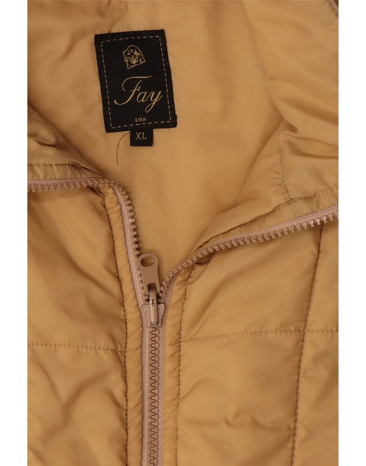Γυναικείο μπουφάν Fay Ema με επένδυση UK 18 XL Beige