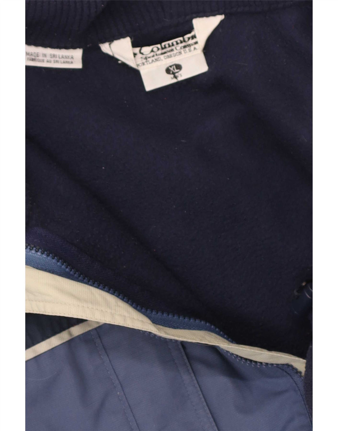 Ανδρικό τζάκετ Columbia Windbreaker UK 42 XL Blue Colourblock
