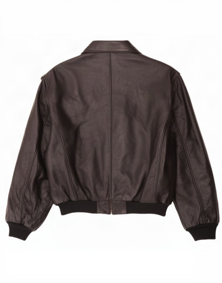 Esercito Ανδρικό Δερμάτινο Flight Aviator Jacket IT 48 Medium Black