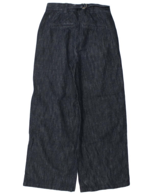 Marks & Spencer Γυναικείο ψηλόμεσο παντελόνι Chino UK 8 Small W28 L27 Navy Bl