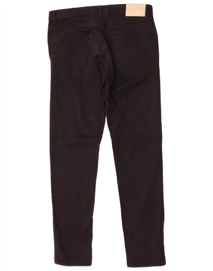 Ανδρικό παντελόνι Zara Slim Casual EU 40 Medium W31 L32 Μαύρο