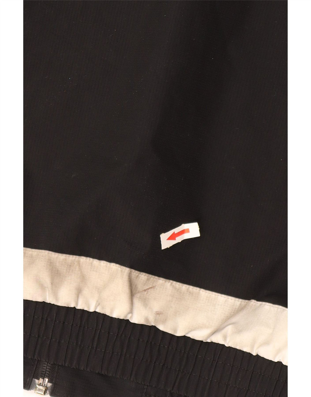 Ανδρικό μπουφάν βροχής με κουκούλα ADIDAS UK 38 μεσαίο μαύρο πολυεστέρας