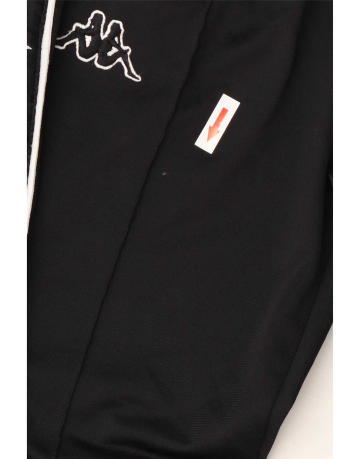 Παντελόνι αθλητικής φόρμας Kappa Boys Graphic 7-8 Years Black Polyester