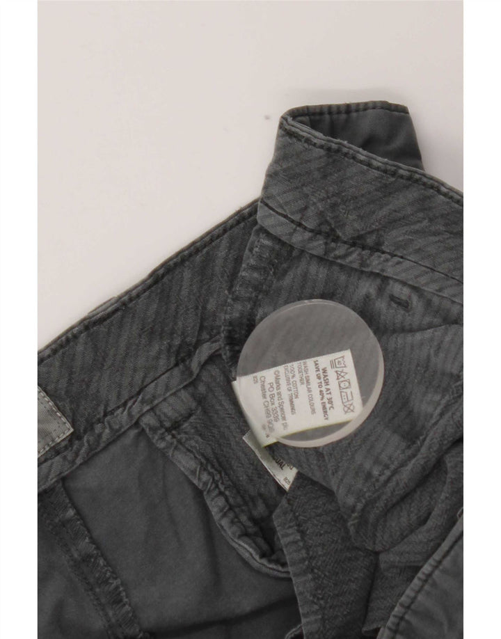 Γυναικείο σορτς Chino Marks & Spencer W36 μεγάλο γκρι βαμβακερό