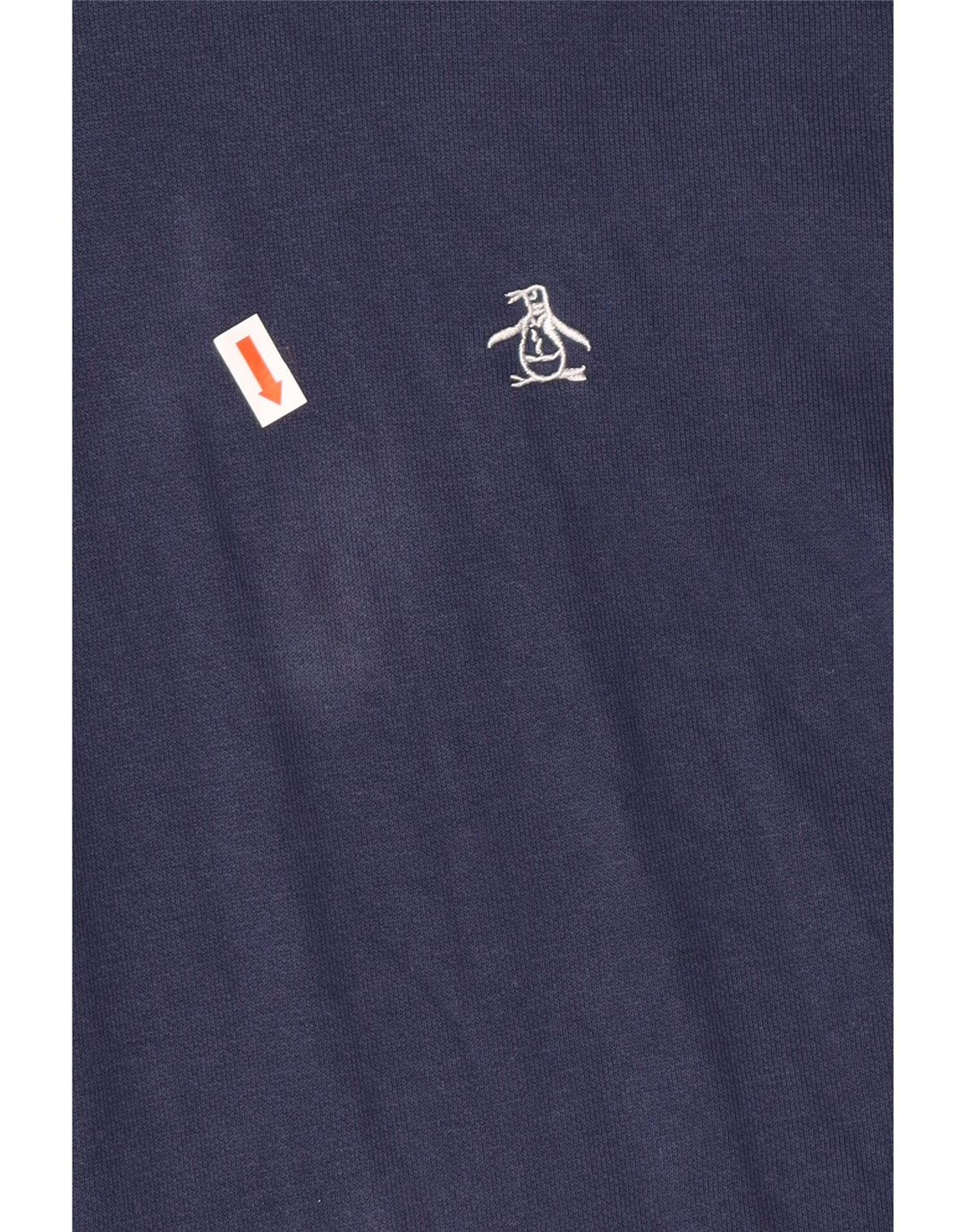 PENGUIN Ανδρικό φούτερ με κουκούλα, μεγάλο μπλε βαμβακερό