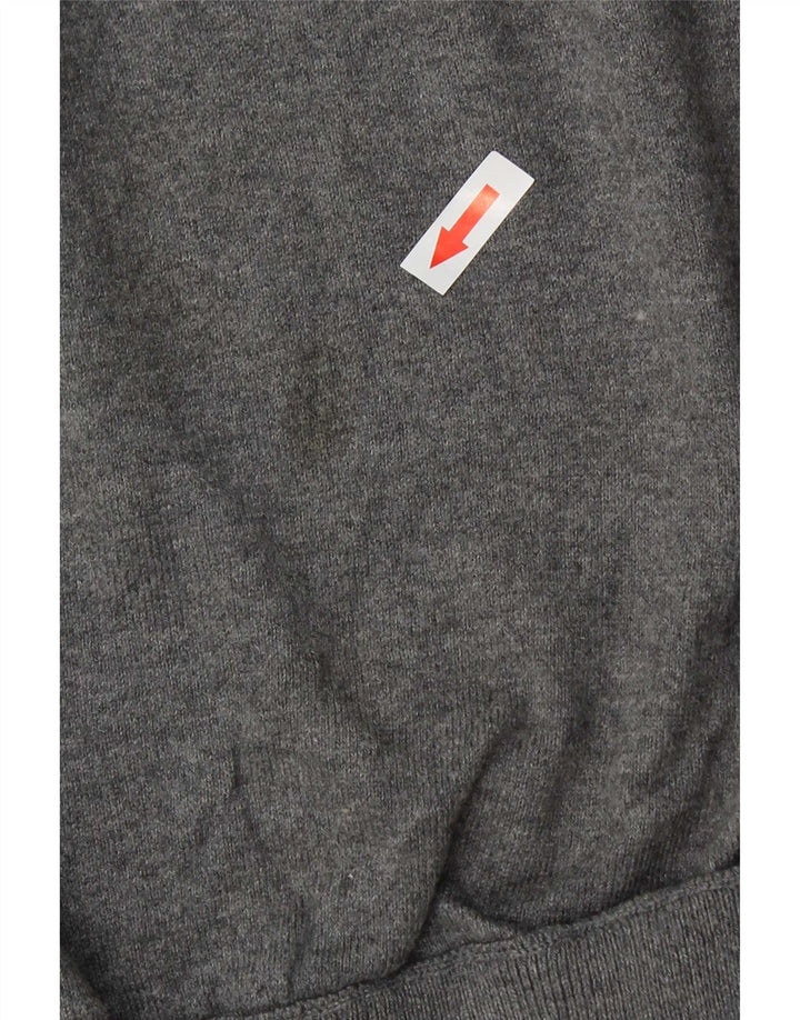 Ανδρικό πουλόβερ Gap Crew Neck Jumper μεγάλο γκρι βαμβακερό