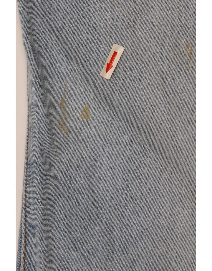 Levi's Mens 501 Straight Jeans W33 L32 Blue Cotton