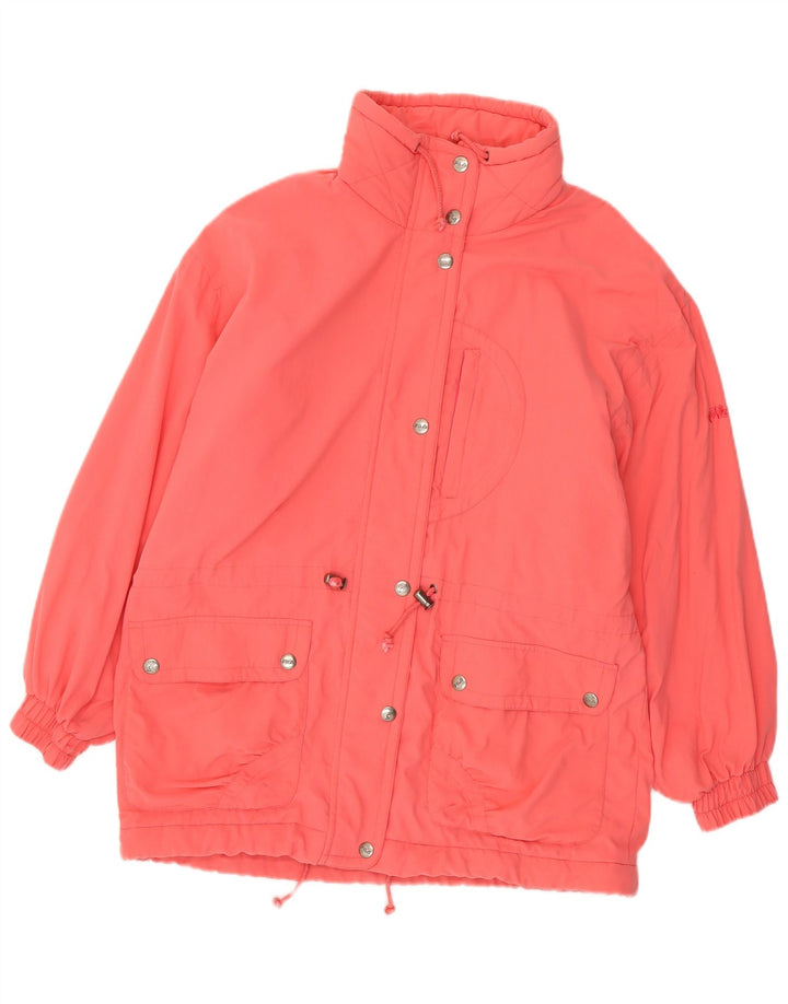 Fila Γυναικείο Μπουφάν Αντιανεμικό US 10 Large Pink Polyamide