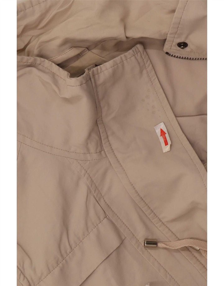 Massimo Dutti Γυναικείο Utility Jacket UK 14 Medium Beige Βαμβακερό