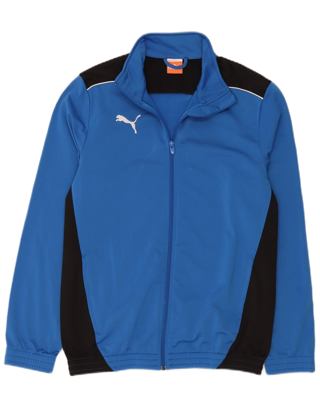 Ανδρική αθλητική φόρμα Puma Μπουφάν Small Blue Colourblock Polyester