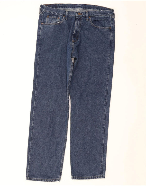 Ανδρικό τζιν Wrangler Relaxed Fit ίσιο W36 L32 Μπλε βαμβακερό