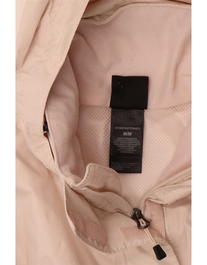 The North Face γυναικείο μπουφάν βροχής με κουκούλα UK 14 Medium Pink Polyester