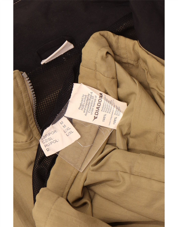 Diadora Ανδρικό μπουφάν βροχής UK 40 Large Beige Polyamide