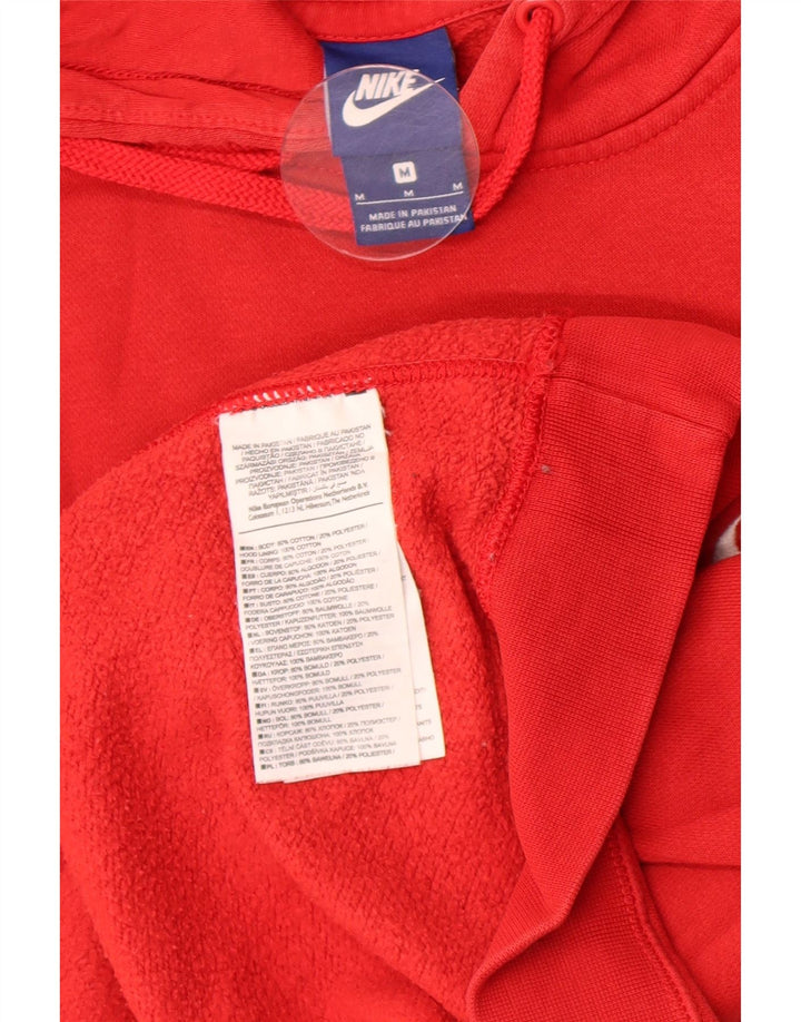 Ανδρικό φούτερ Nike, μεσαίο κόκκινο βαμβακερό