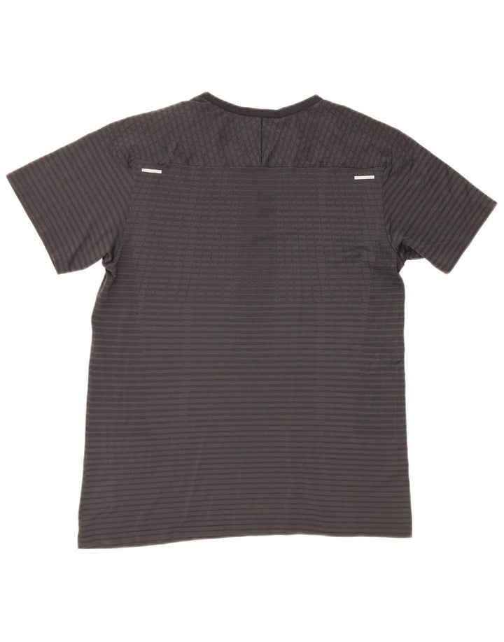 Ανδρικό μπλουζάκι Nike Dri Fit Μπλουζάκι με μεσαίο γκρι pinstripe