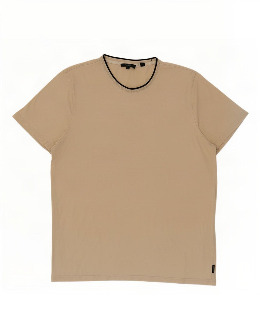 Γυναικείο T-Shirt Ted Baker Top Size 4 Μεγάλο Μπεζ βαμβακερό