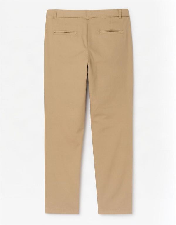 Marks & Spencer Γυναικείο ίσιο παντελόνι Chino UK 8 Small W30 L28 Beige