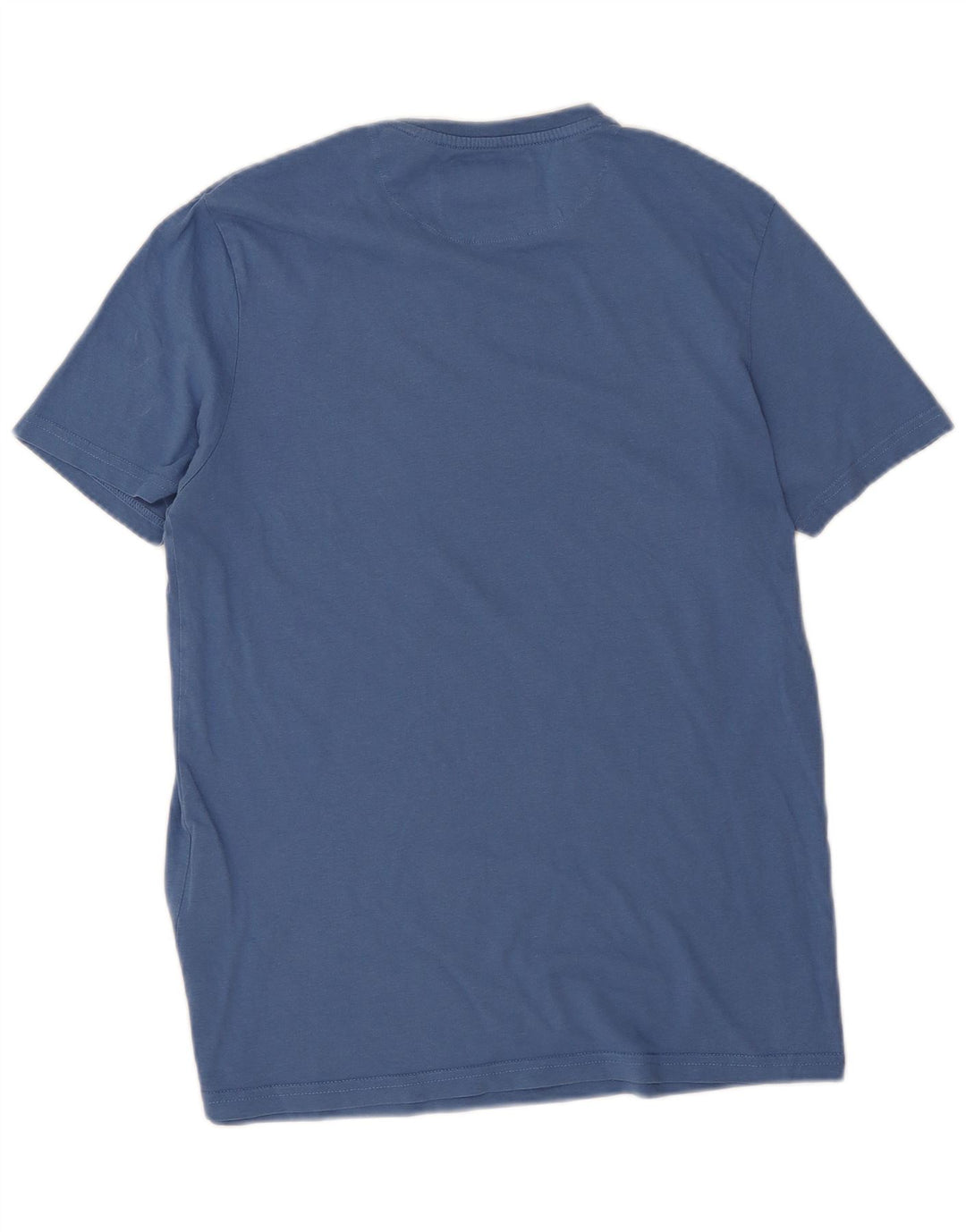 Lyle & Scott Ανδρικό T-Shirt Top Μικρό Μπλε Βαμβακερό