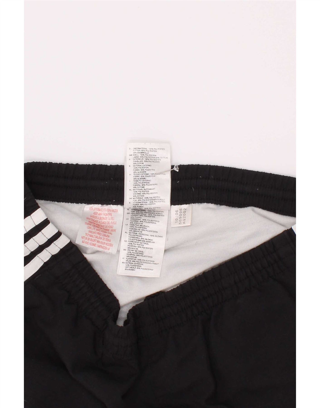 Adidas Boys Sport σορτς 9-10 ετών μαύρο πολυεστέρα
