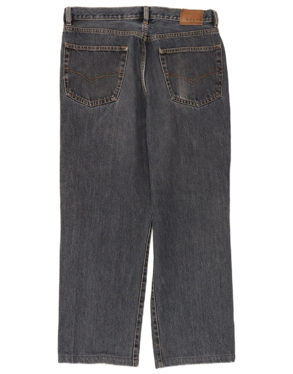 Belfe Ανδρικό Cropped Jeans W33 L26 Blue Cotton