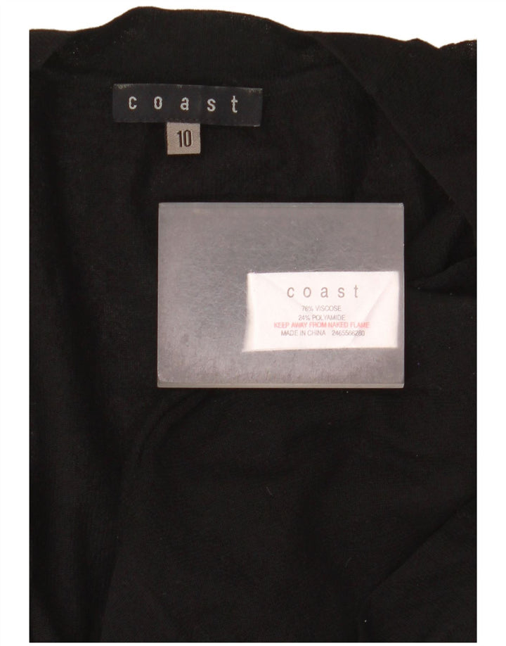 Coast Womens See Through Bolero Top 10 Small Black Viscose