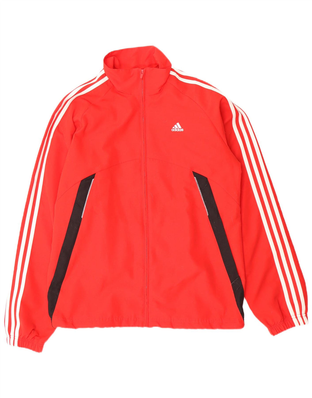 Ανδρική φόρμα ADIDAS Top Jacket UK 38/40 Μεσαίο κόκκινο χρώμα πολυεστέρα