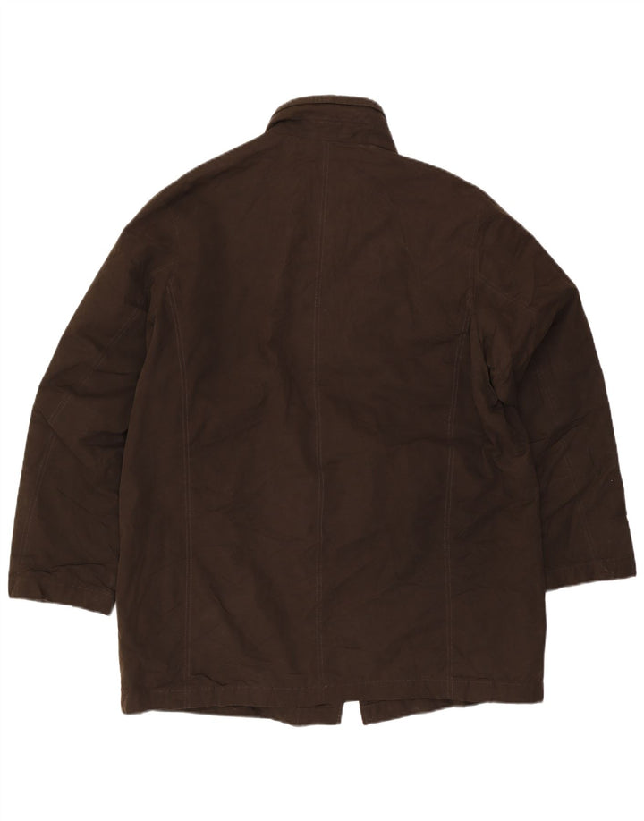 Marks & Spencer Ανδρικό Μπουφάν Windbreaker UK 38 Βαμβακερό μεσαίο καφέ