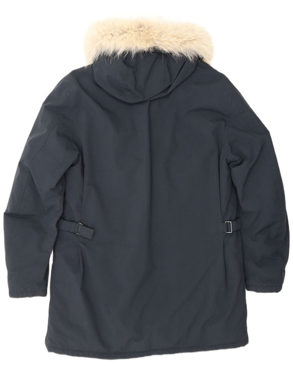 Belstaff Ανδρικό μπουφάν Parka UK 40 Large Navy Blue Nylon