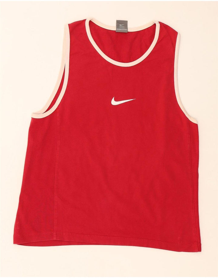 Nike ανδρικό γιλέκο τοπ UK 39/41 Medium Red