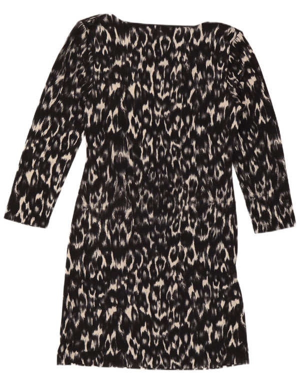 Γυναικείο φόρεμα με θήκη Fenn Wright Manson UK 14 Large Black Animal Print