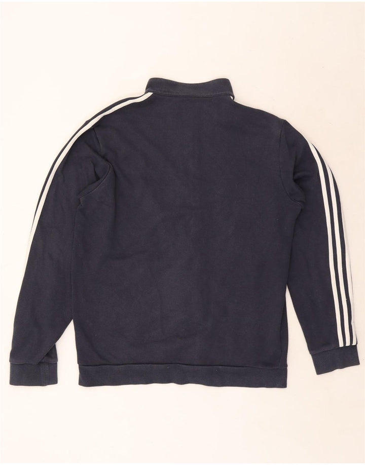 Ανδρική φόρμα Adidas Top Jacket Μεγάλο Navy Blue από βαμβάκι