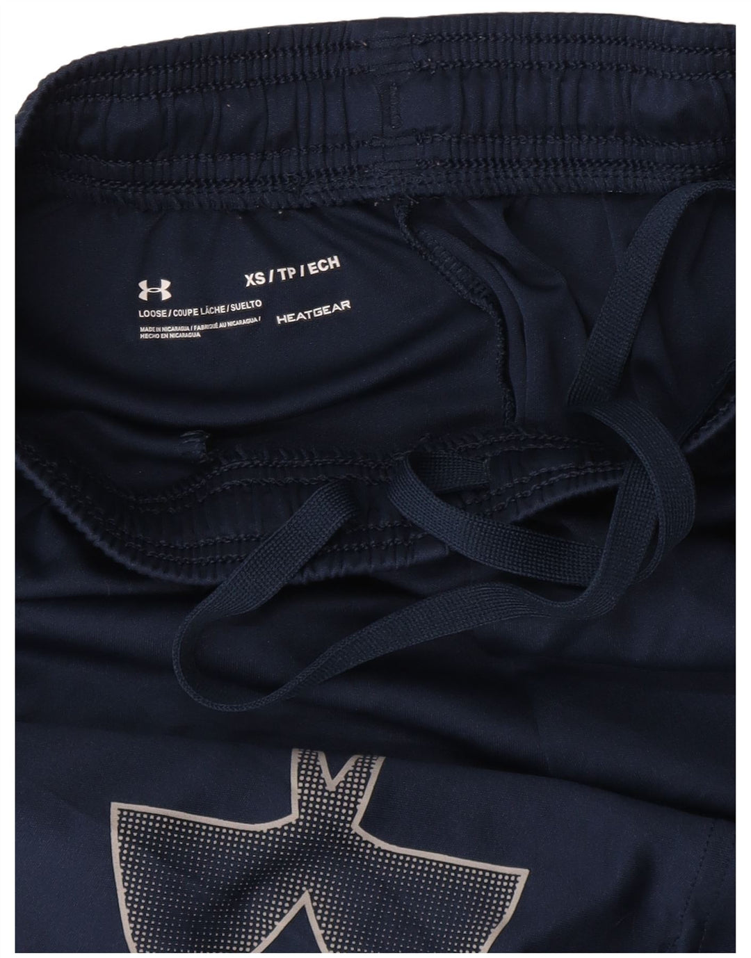 Γυναικείο αθλητικό σορτς UNDER Armour Heat Gear Graphic UK 4 XS Navy Blue
