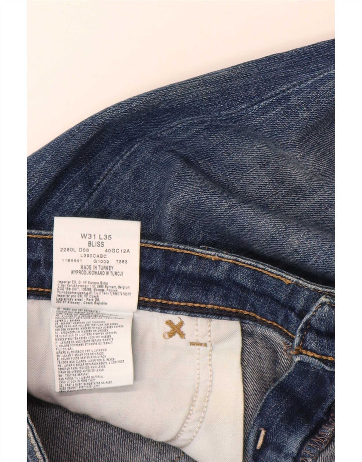 Lee Womens Bliss Bootcut Jeans W31 L35 Μπλε βαμβακερό