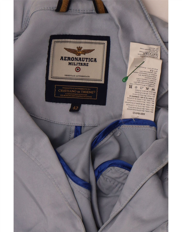 Aeronautica Militare Γυναικείο τζάκετ με 2 κουμπιά Blazer IT 42 Medium Blue
