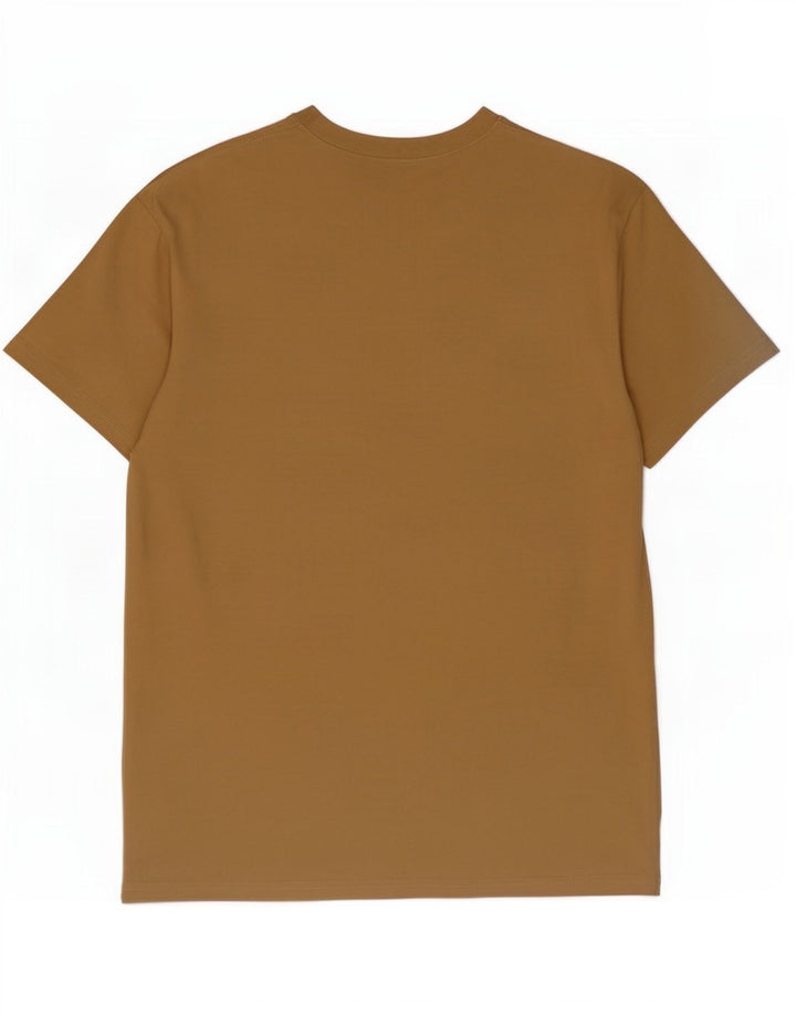 Ανδρικό T-Shirt Carhartt Τοπ μεσαίο καφέ βαμβακερό