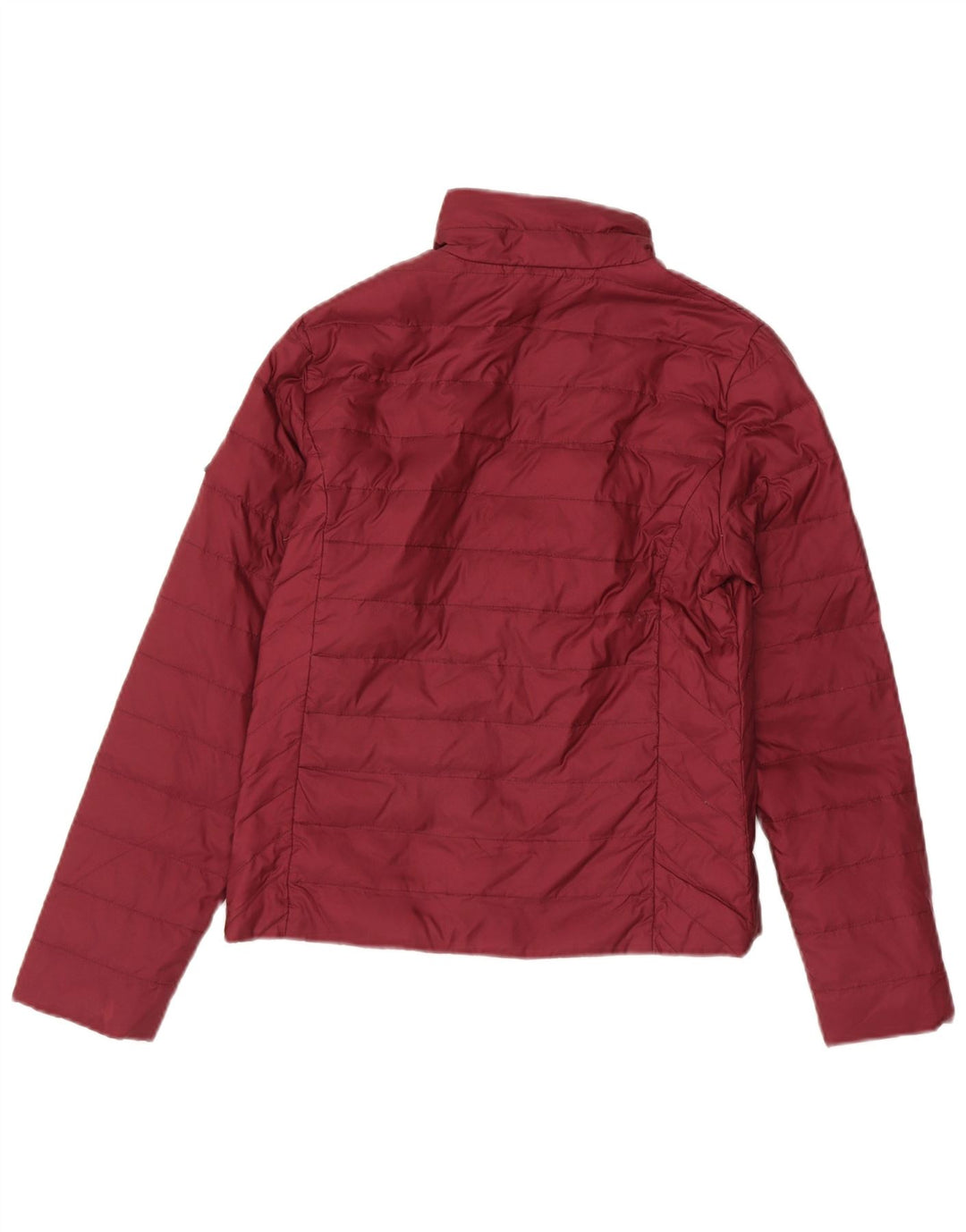 JACK WILLS Womens Padded Jacket UK 10 Small Burgundy Polyamide