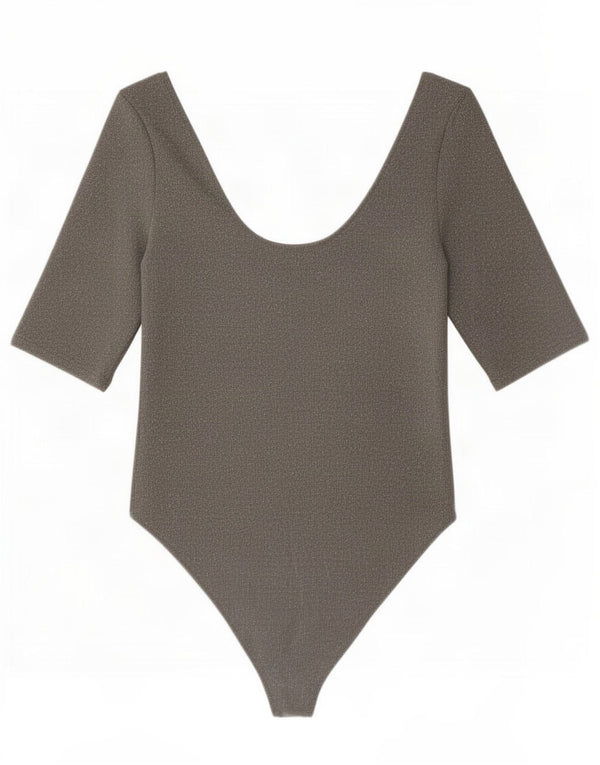 Zara γυναικείο κορμάκι UK 14 Large Grey Elastane