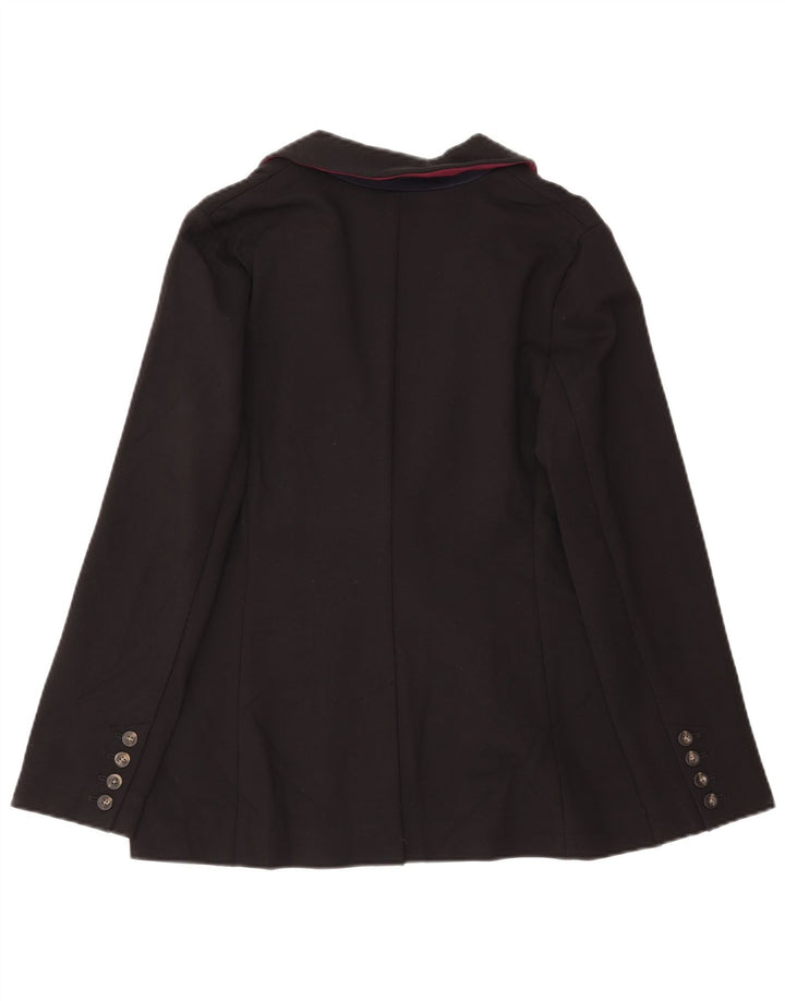 Boden Γυναικείο Μπουφάν Blazer UK 12 Μεσαίο Μαύρο Βισκόζη