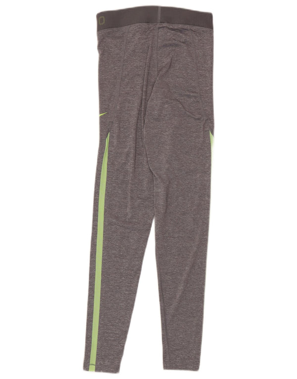 Γυναικεία γραφικά κολάν NIKE UK 6 XS Γκρι