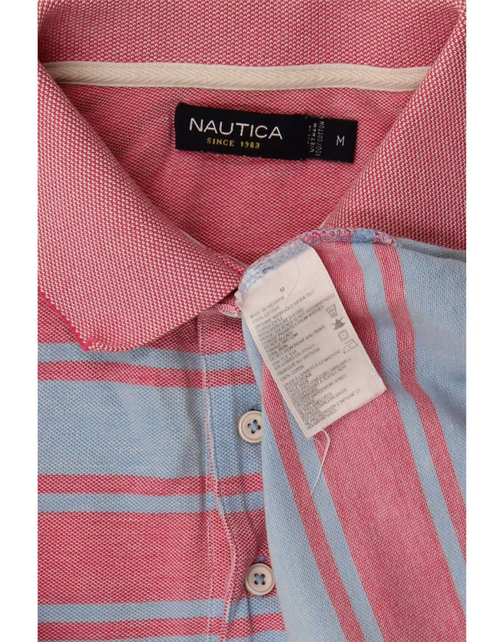 Ανδρικό πουκάμισο πόλο Nautica Βαμβακερό μεσαίο μπλε ριγέ