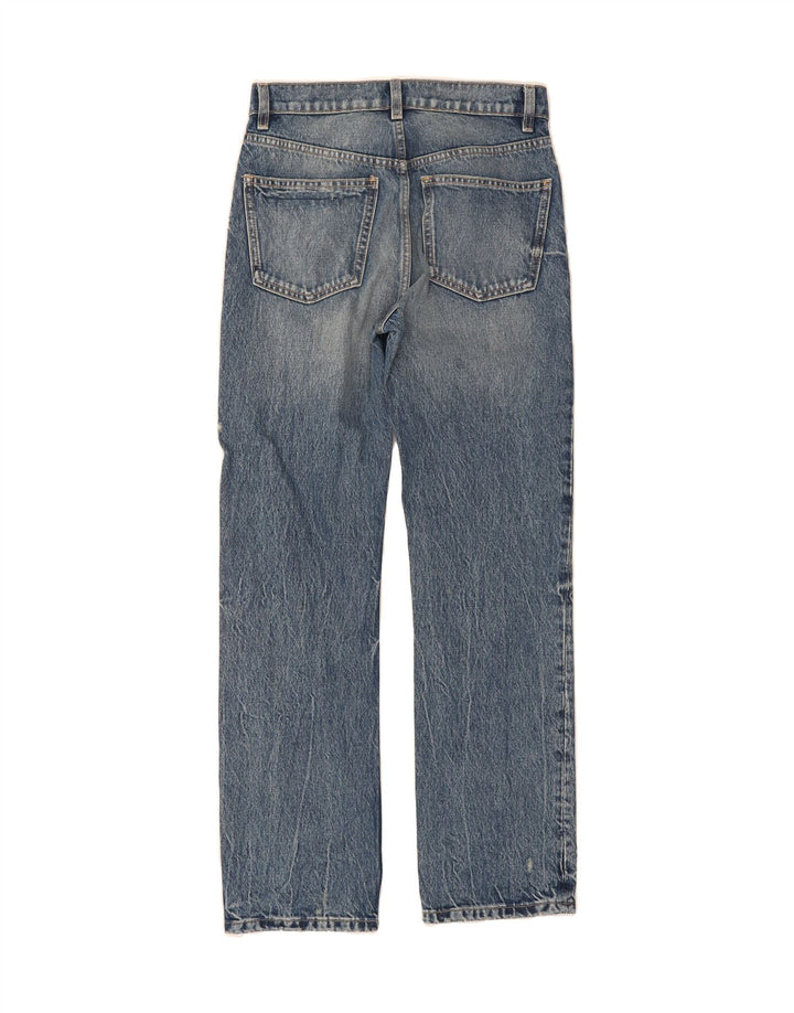 ZARA Womens Straight Jeans EU 32 2XS W22 L30 Blue Vintage Zara and Second-Hand Zara from Messina Hembry 