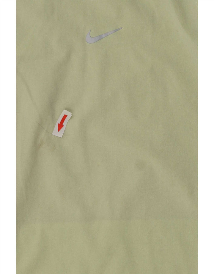 Nike Γυναικείο μπουφάν βροχής με κουκούλα UK 18 XL πράσινο πολυεστέρα
