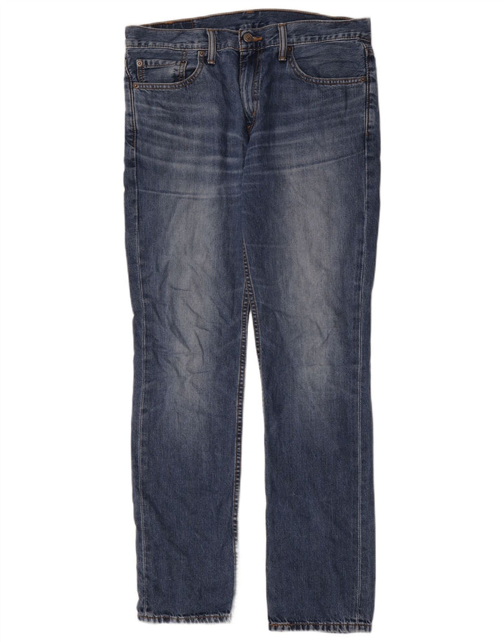 Levi's Mens 511 Slim Jeans W33 L32 Blue Cotton