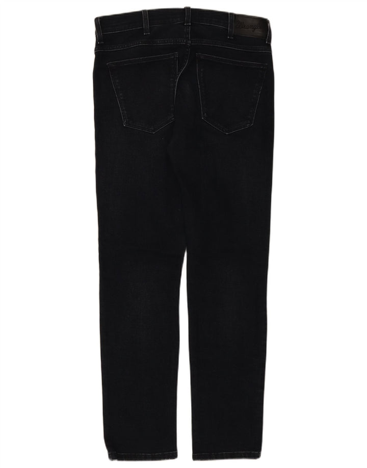 WRANGLER Ανδρικό τζιν Larston Slim W31 L32 Navy Blue Cotton