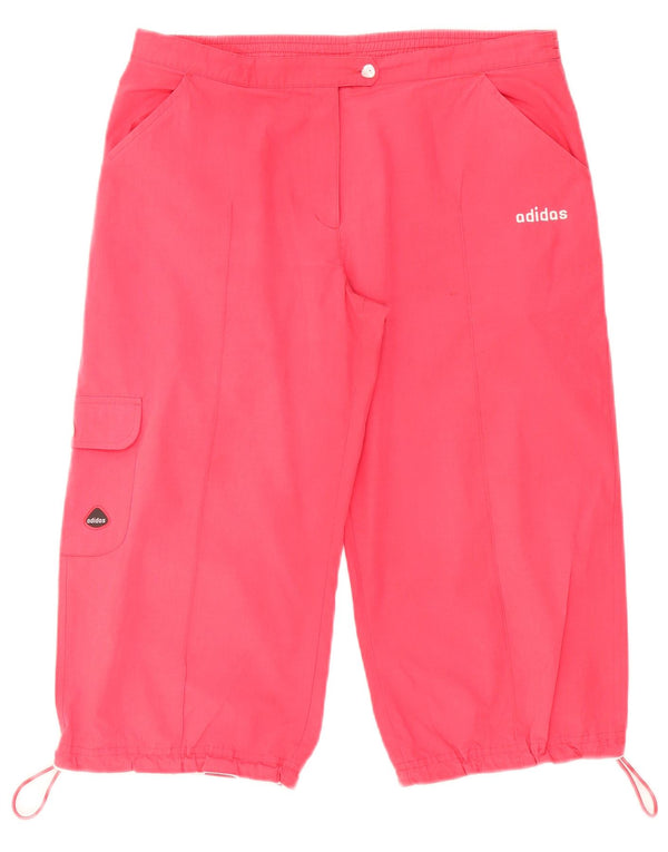 Adidas Γυναικεία βερμούδα Cargo σορτς UK 14 Large W32 Pink Polyester