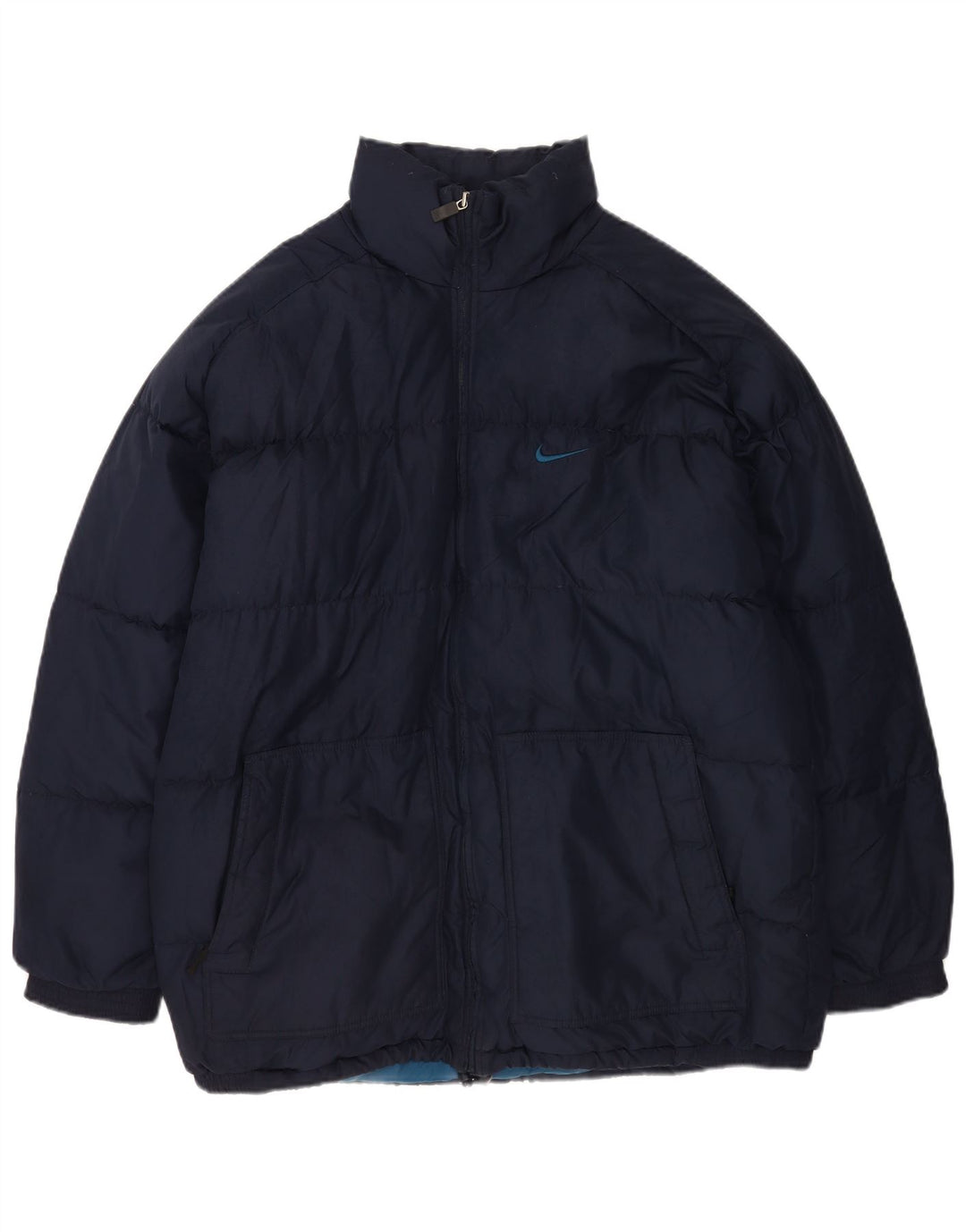 Ανδρικό μπουφάν Nike με επένδυση UK 42/44 Μεγάλο Navy Blue Polyester