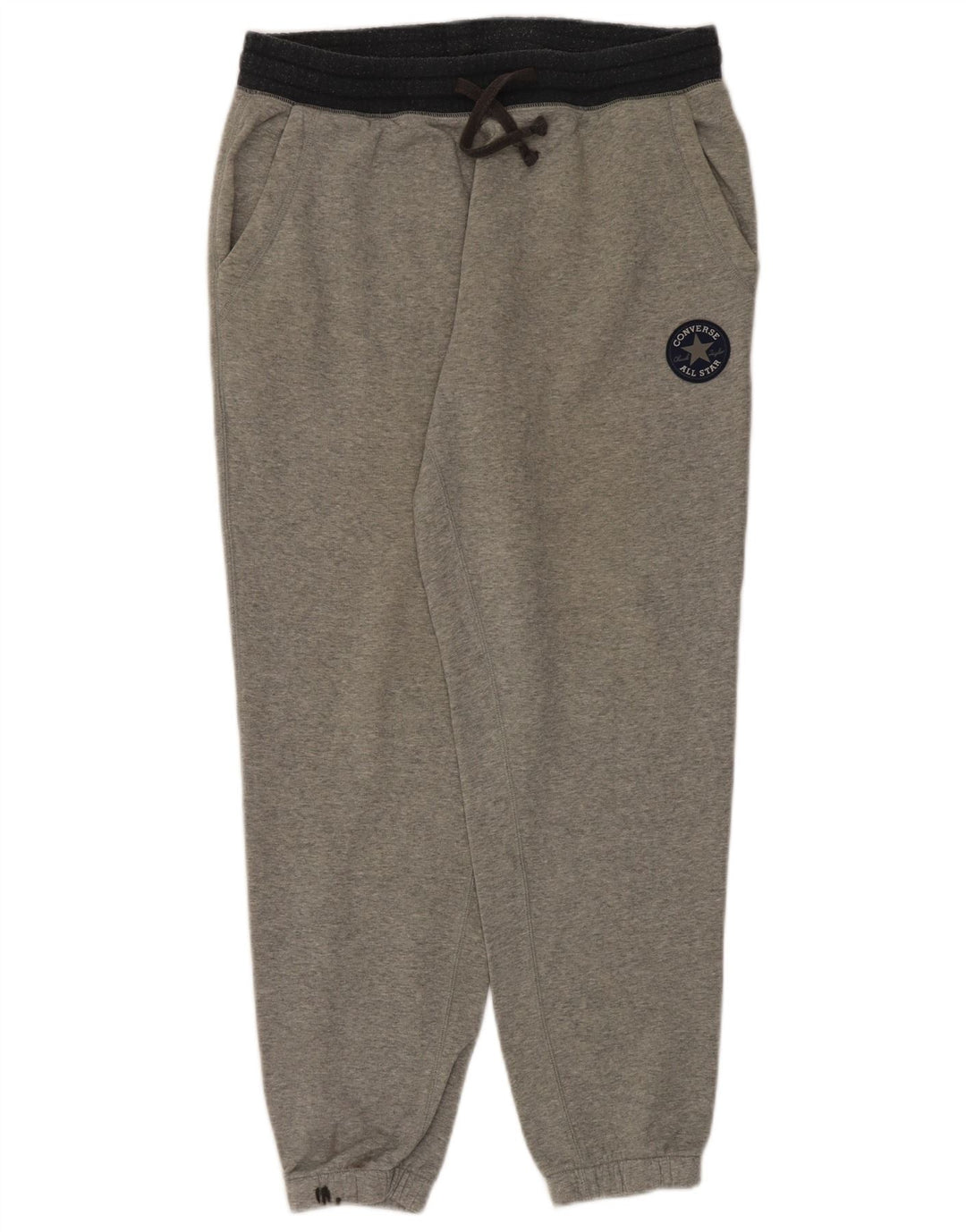 Ανδρική φόρμα Converse Παντελόνι Joggers Μεγάλο Γκρι Βαμβακερό