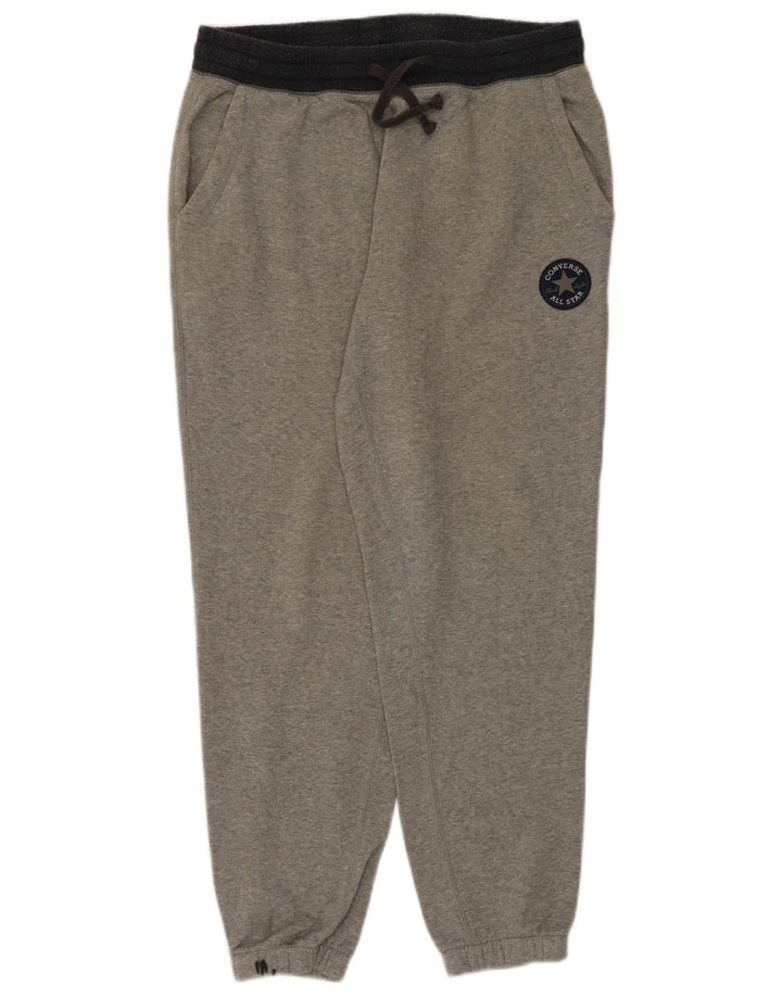 Ανδρική φόρμα Converse Παντελόνι Joggers Μεγάλο Γκρι Βαμβακερό