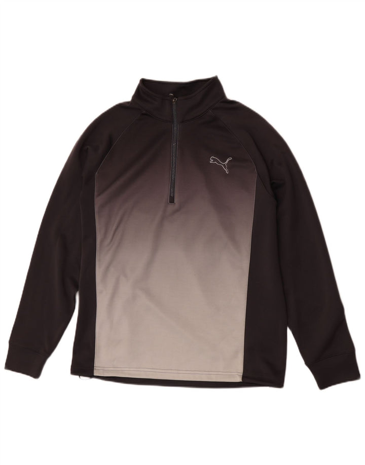 Ανδρική φόρμα πουλόβερ Puma Top Small Grey Colourblock Polyester
